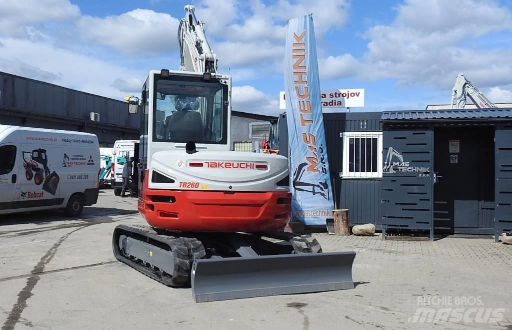 Takeuchi TB 260 Minigravemaskiner