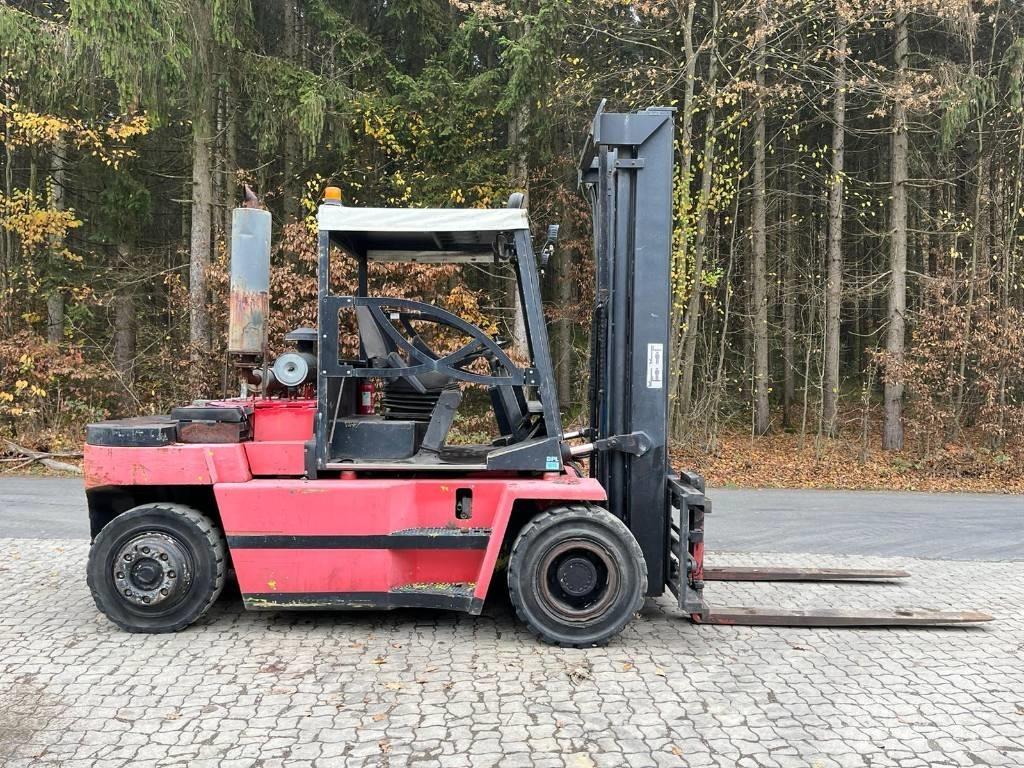 Clark DPL 60 Diesel gaffeltrucks