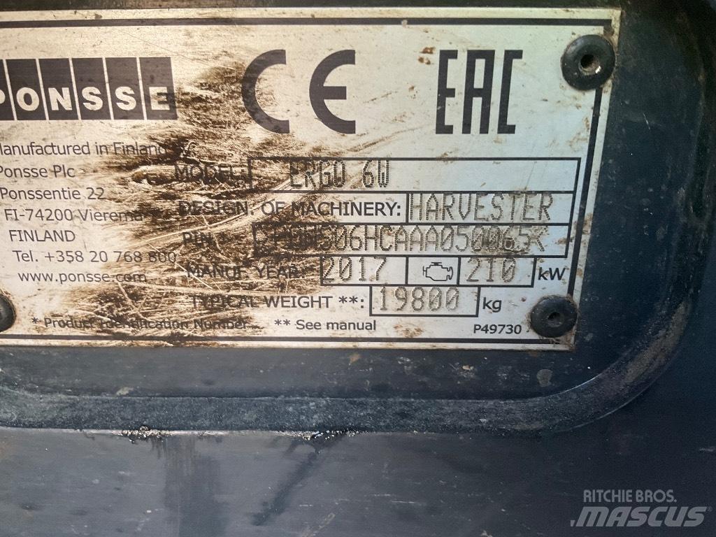 Ponsse ERGO 6W Skovningsmaskiner