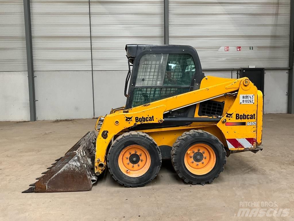 Bobcat S 450 Minilæsser - skridstyret