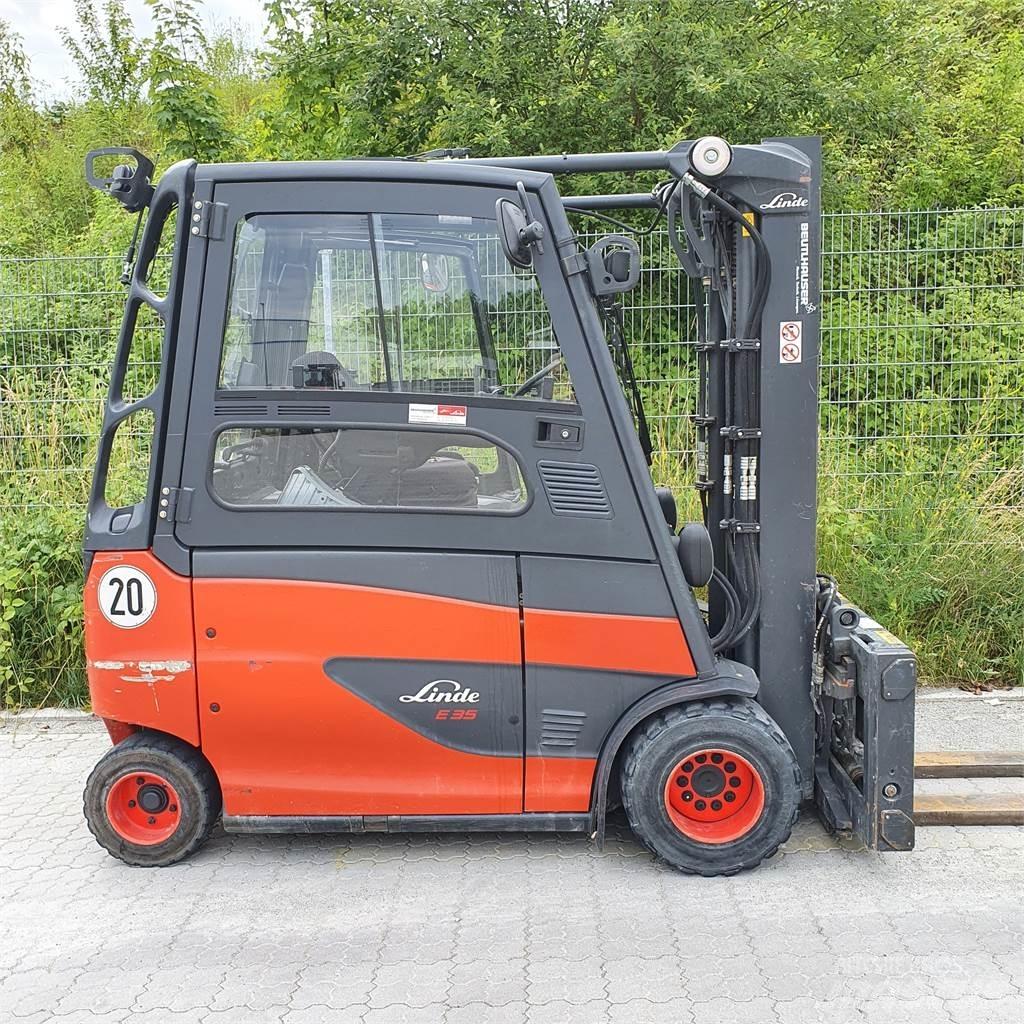 Linde E35HL El gaffeltrucks