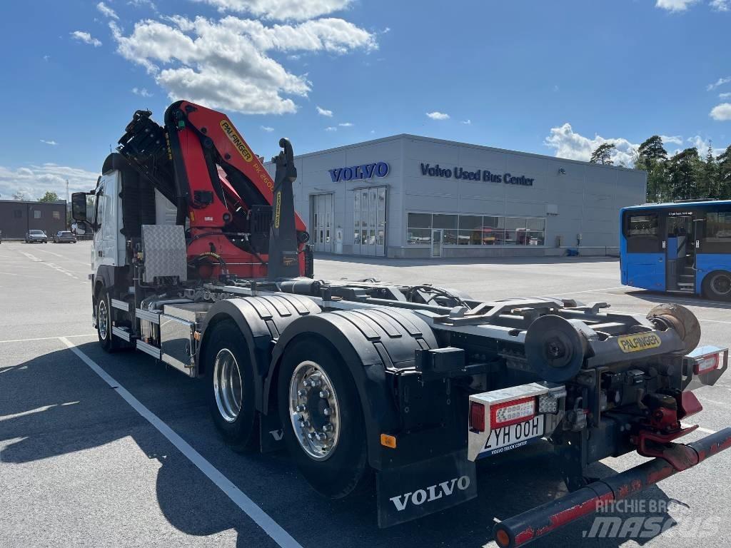 Volvo FM460, 6x2 Lastbil med kran