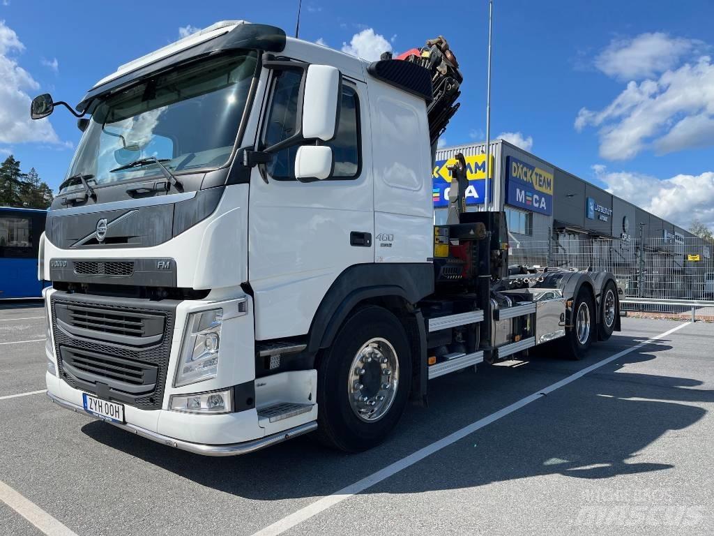 Volvo FM460, 6x2 Lastbil med kran