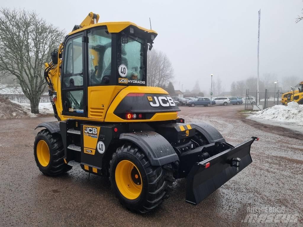 JCB Hydradig 110W Gravemaskiner på hjul