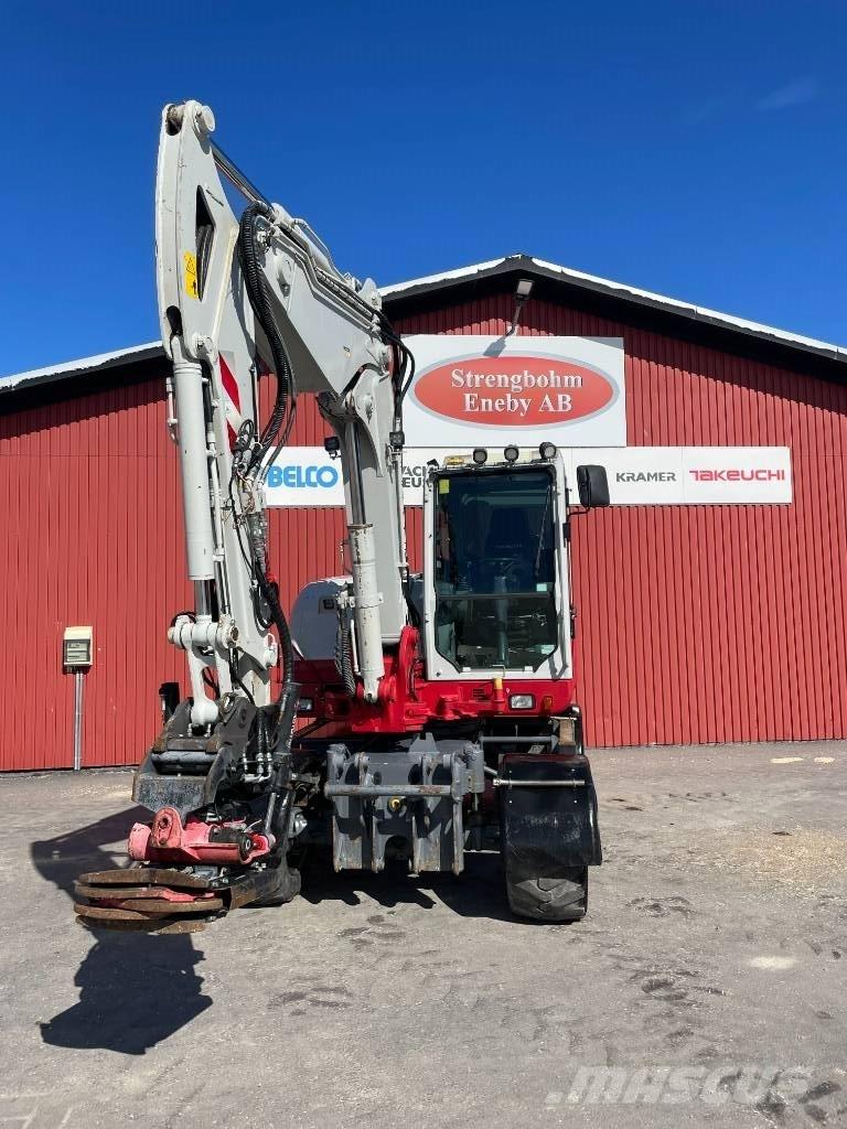Takeuchi TB 295 W Gravemaskiner på hjul