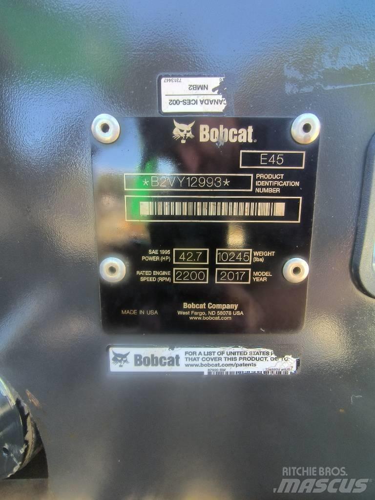 Bobcat E 45 Minigravemaskiner