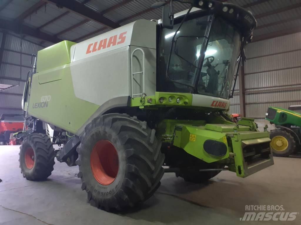 CLAAS Lexion 670 Mejetærskere