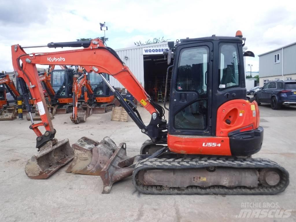 Kubota U 55-4 Minigravemaskiner
