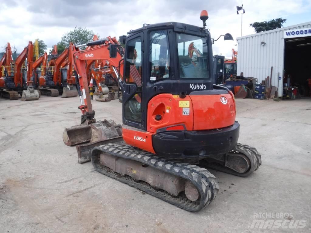 Kubota U 55-4 Minigravemaskiner