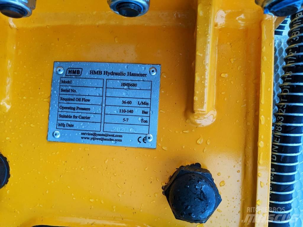  Hanmen HMB680 Hydraulik / Trykluft hammere