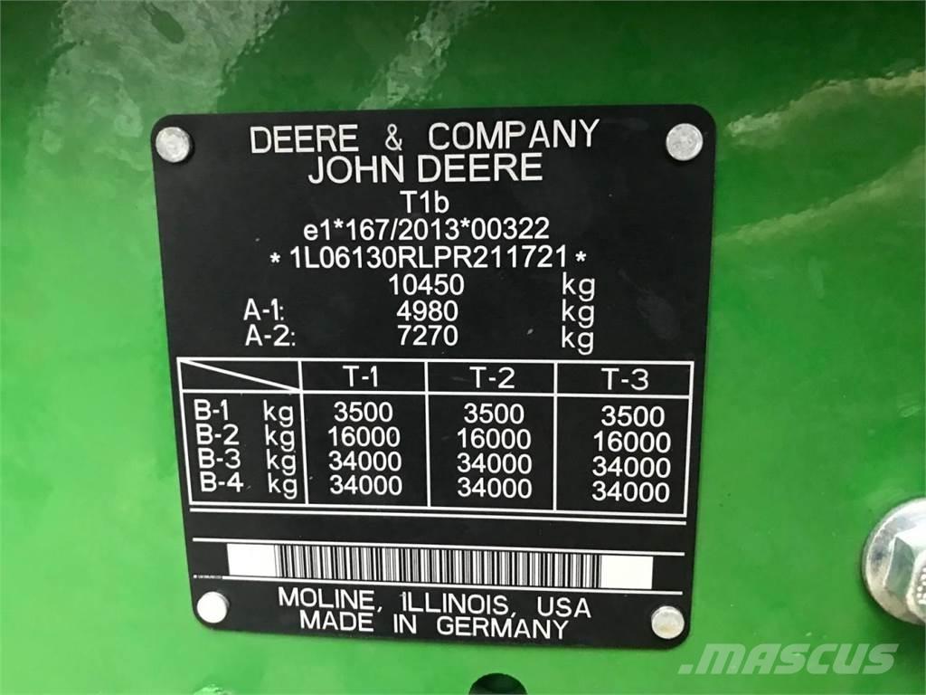 John Deere 6R 130 Traktorer
