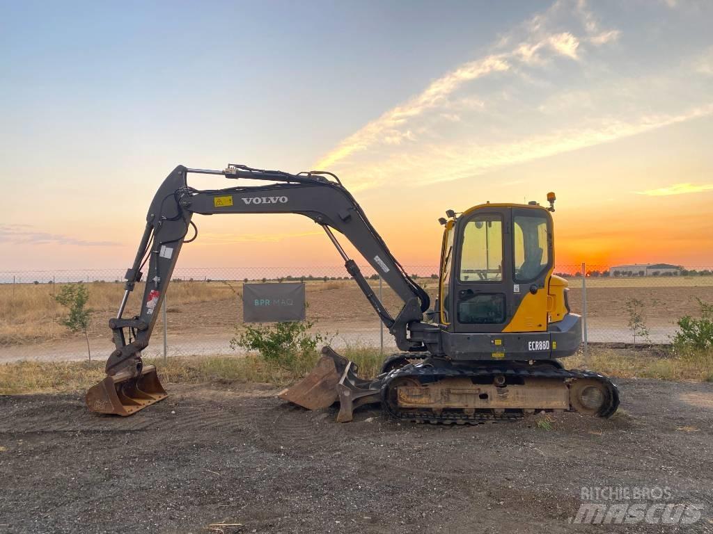 Volvo ECR 88 D Midi-gravemaskiner 7t - 12t