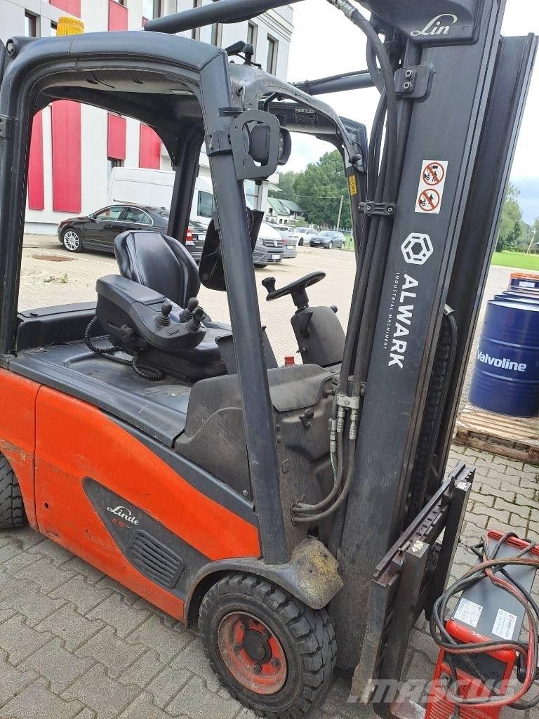 Linde E16 El gaffeltrucks