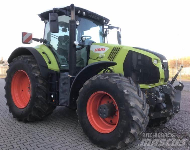 CLAAS AXION 870 Traktorer