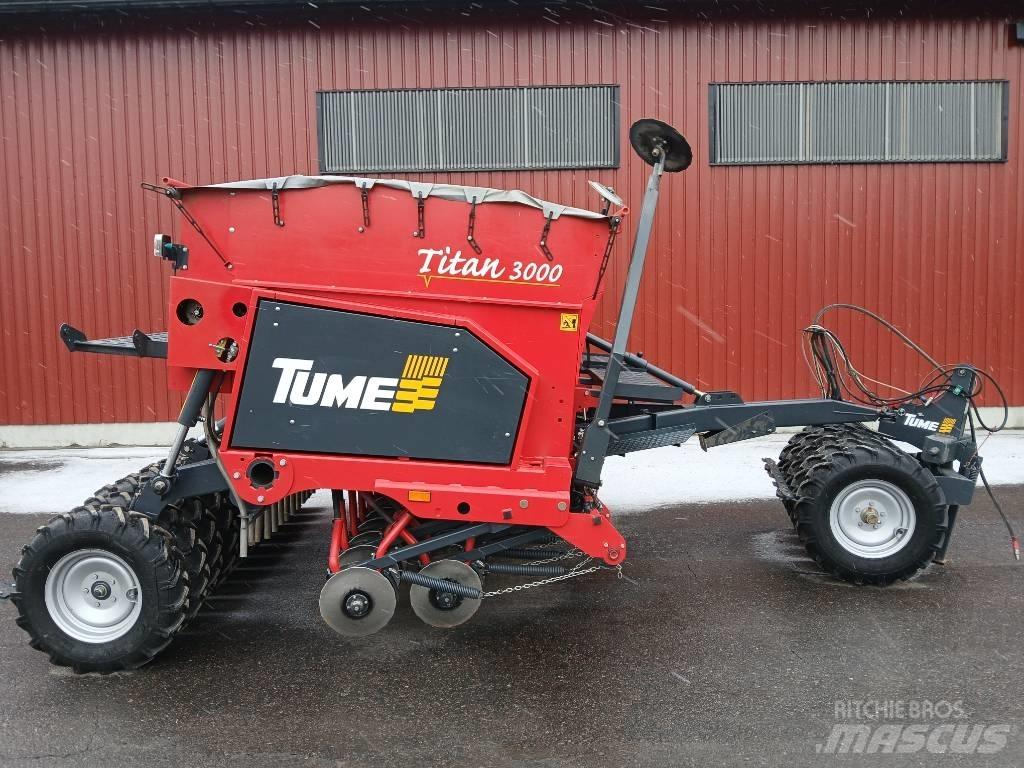 Tume Titan 3000 Kombi-såmaskiner