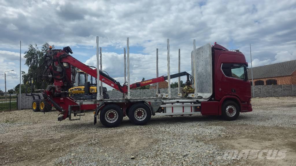 Scania R 650 Tømmertransport