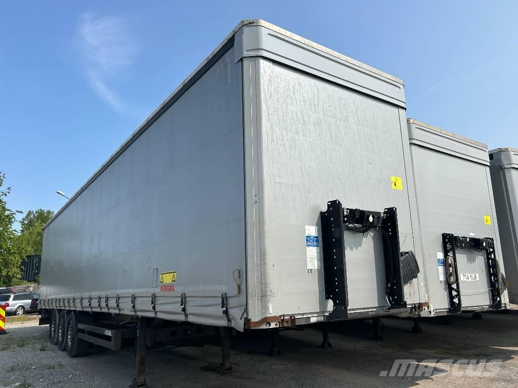 Kögel SN 24 Semi-trailer med Gardinsider