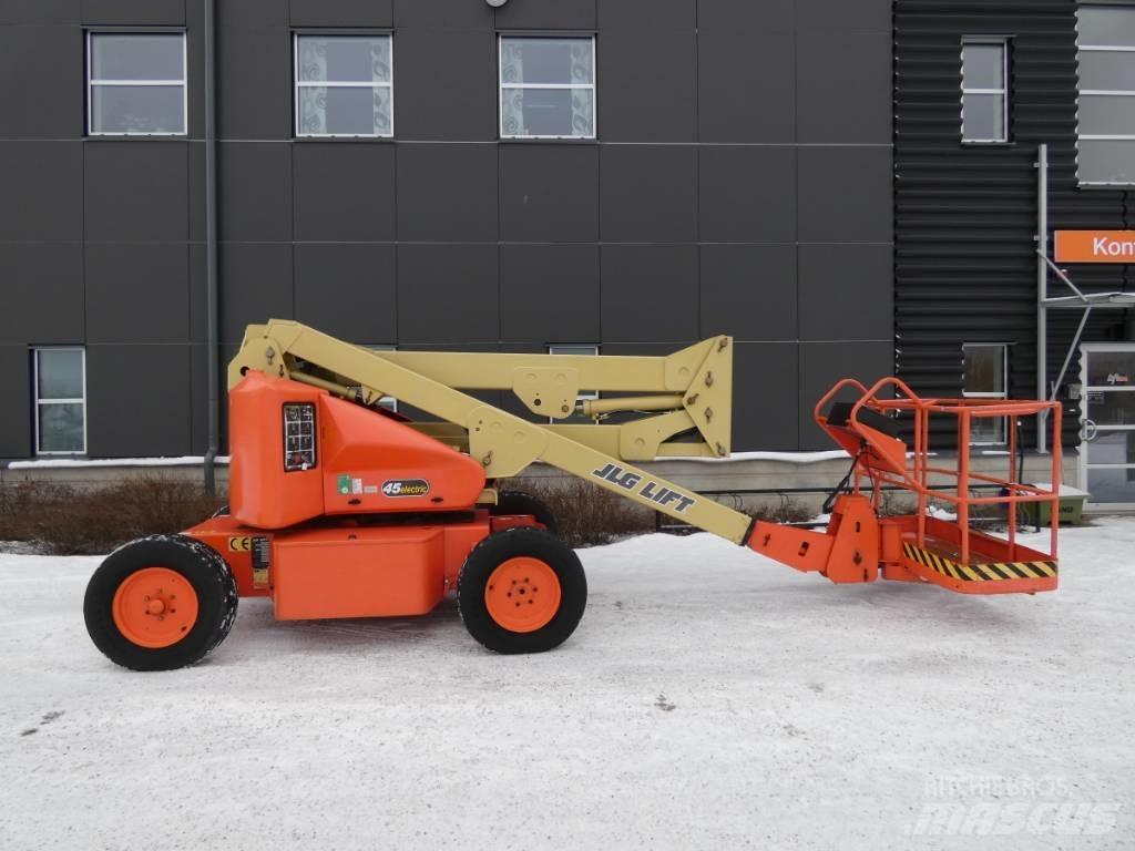 JLG E 45E  Bomlift Bomlifte med knækarm