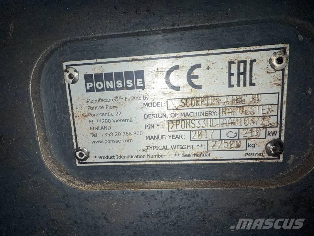 Ponsse Scorpion King Skovningsmaskiner