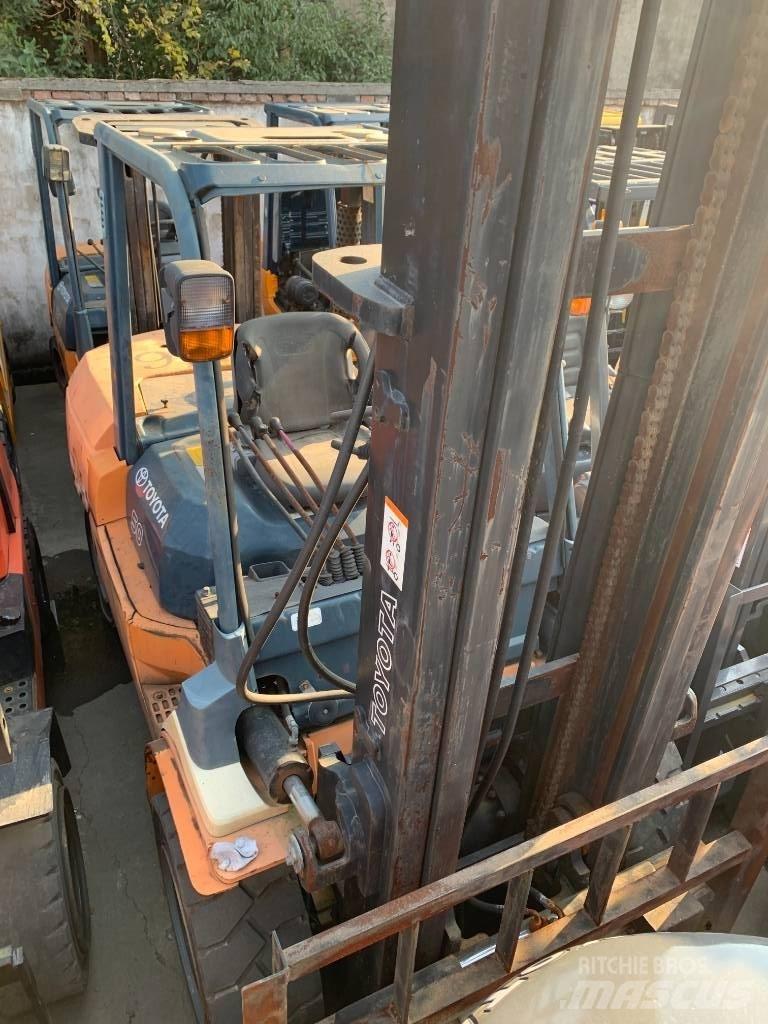 Toyota 7 FDA 50 Diesel gaffeltrucks