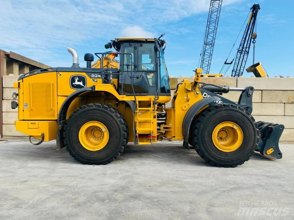 John Deere 824p Læssemaskiner på hjul