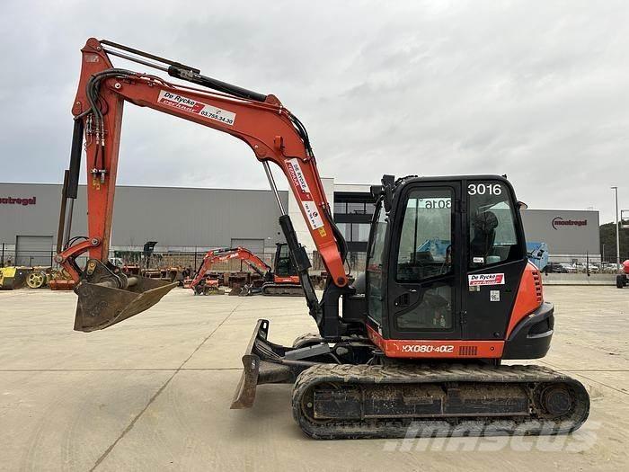 Kubota KX080-4A2 Midi-gravemaskiner 7t - 12t