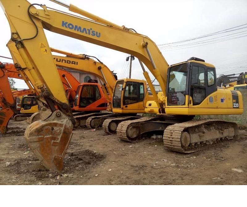 Komatsu pc220-7 Gravemaskiner på larvebånd