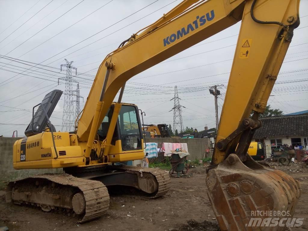 Komatsu pc220-7 Gravemaskiner på larvebånd