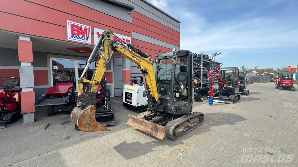 Yanmar Vio 25 Minigravemaskiner