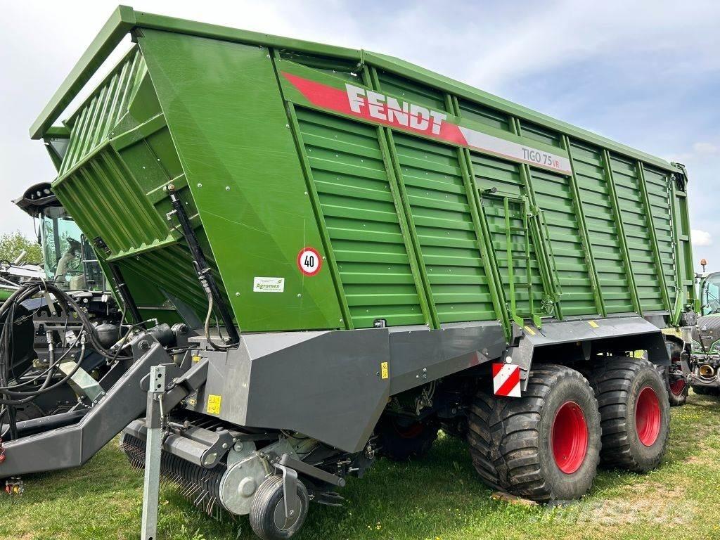Fendt tigo 75 VR Fodervogne