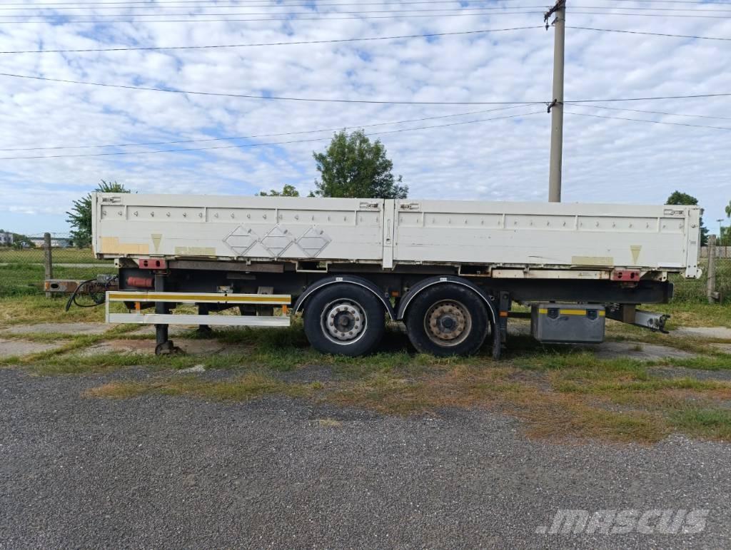 Van Hool Tandem Anhænger med containerramme