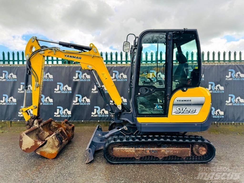 Yanmar SV 26 Minigravemaskiner
