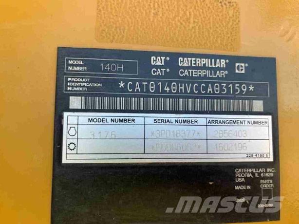 CAT 140 H Vejhøvle / Gradere