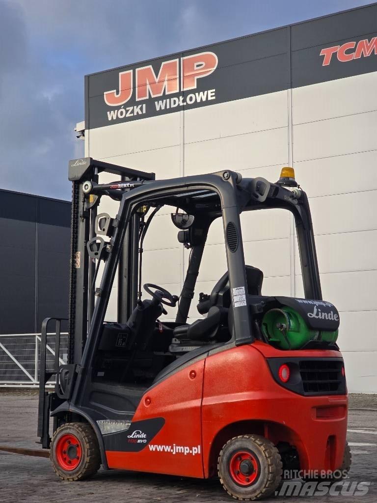 Linde H 16 T - 01 LPG gaffeltrucks