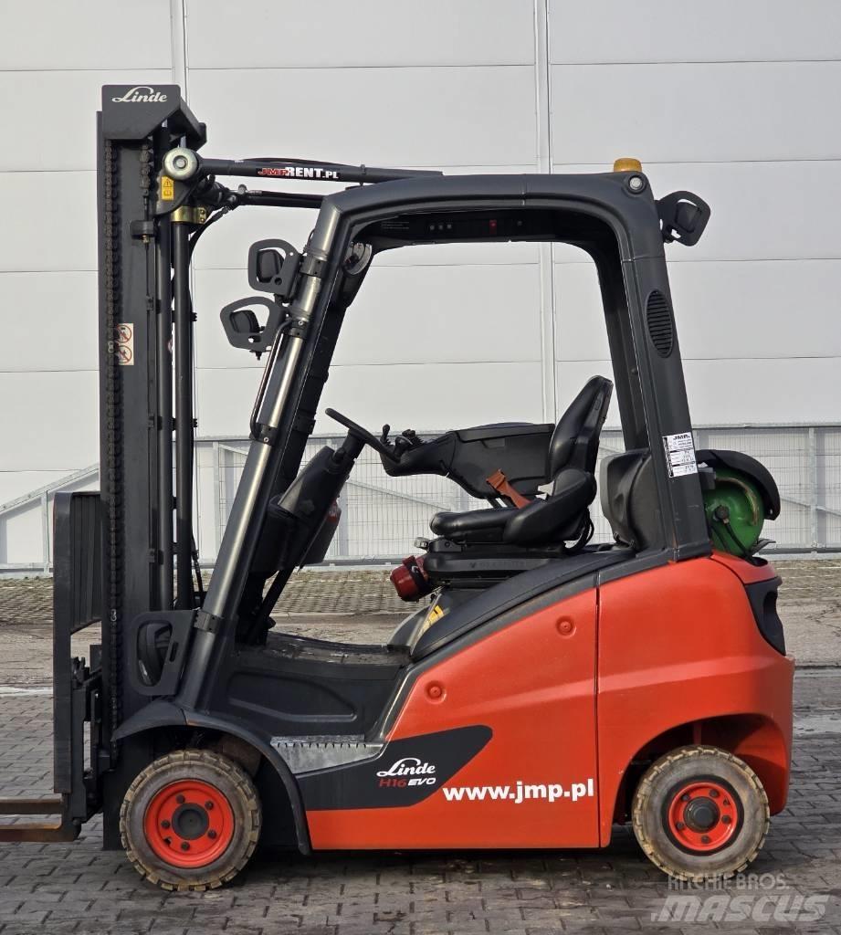 Linde H 16 T - 01 LPG gaffeltrucks