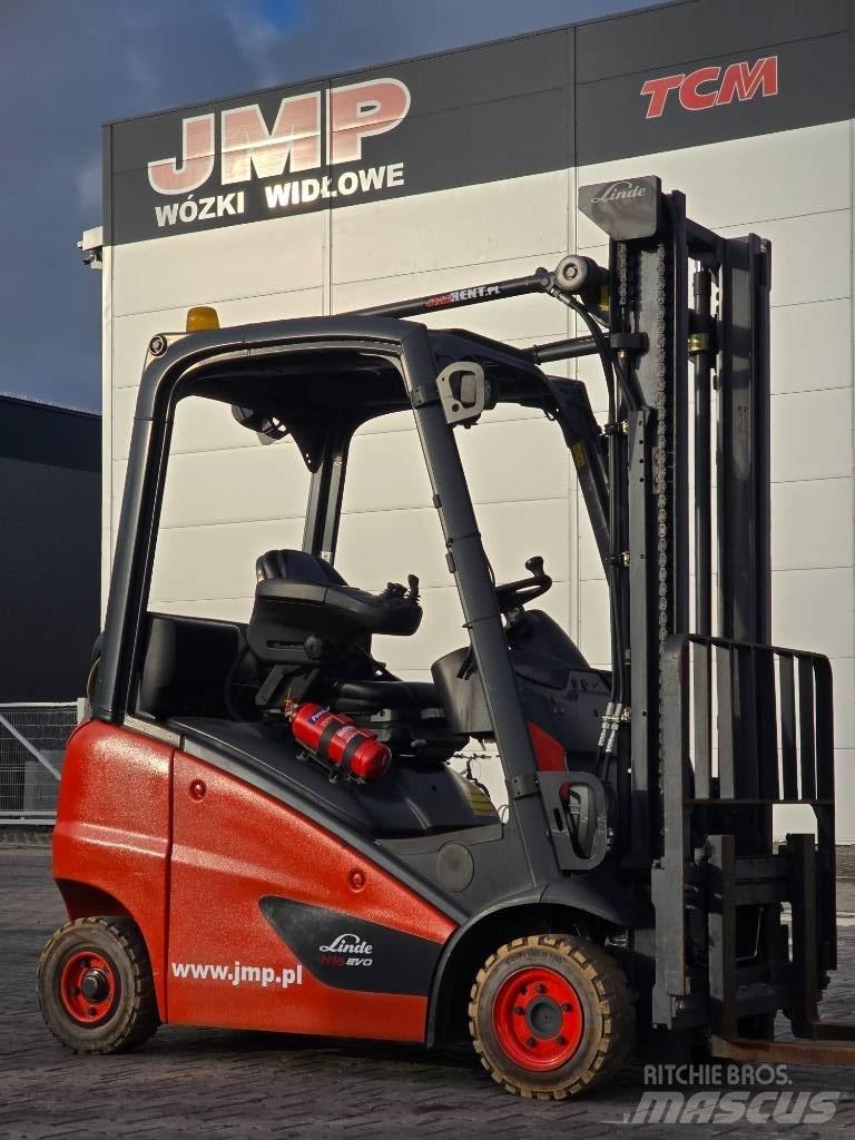 Linde H 16 T - 01 LPG gaffeltrucks