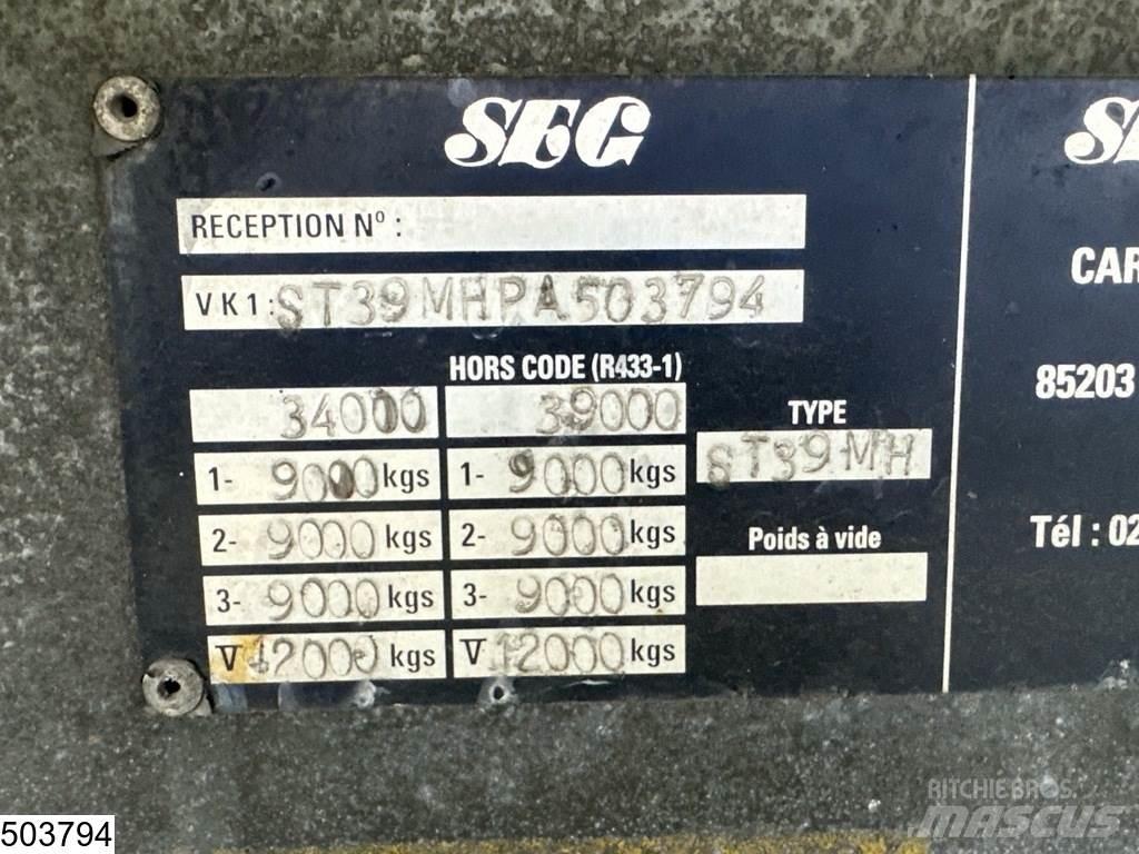 Samro Tautliner Semi-trailer med Gardinsider