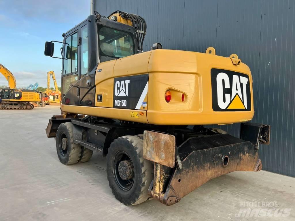 CAT M315D Gravemaskiner på hjul