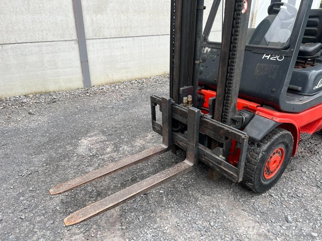 Linde H20T-03 LPG gaffeltrucks