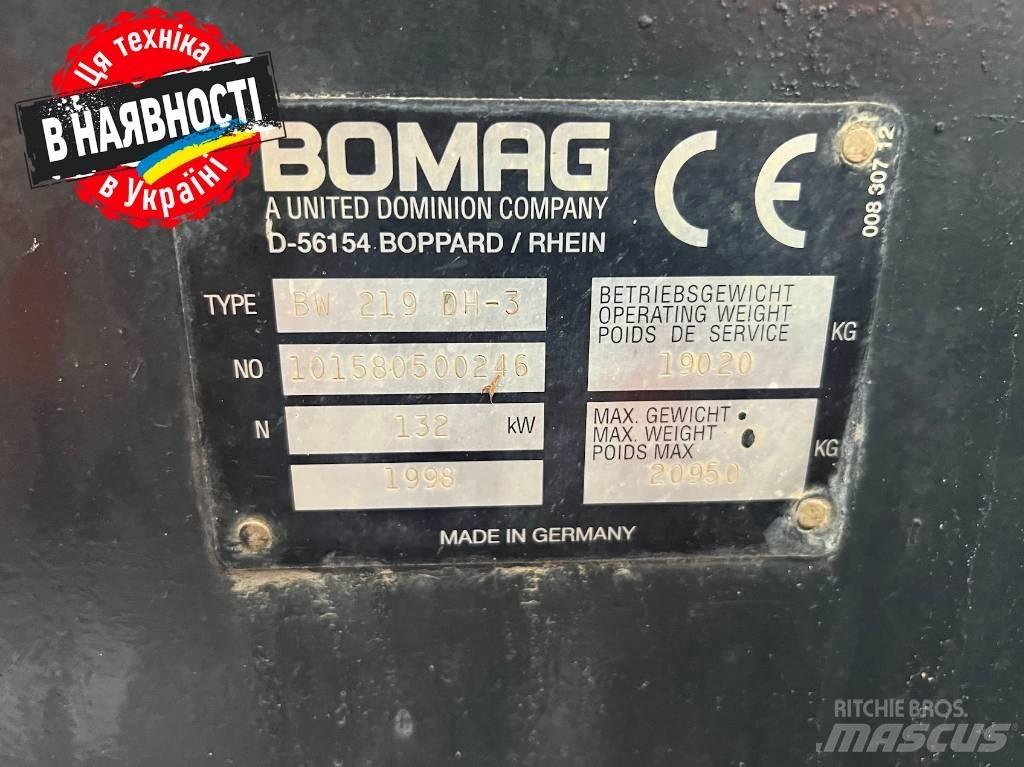 Bomag 219 DH-5 Andre tromler