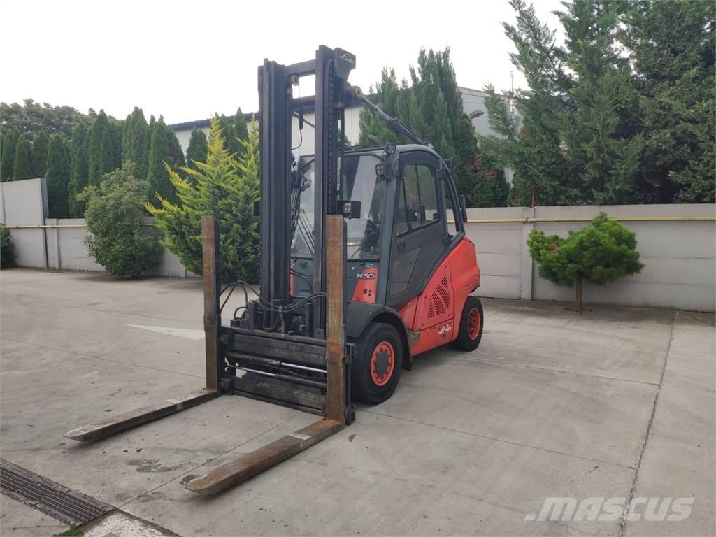Linde H50D Diesel gaffeltrucks