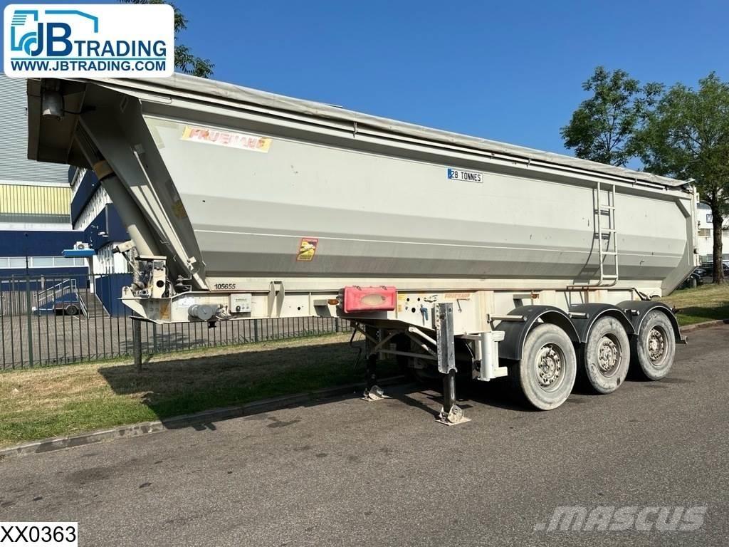 Fruehauf kipper Semi-trailer med tip