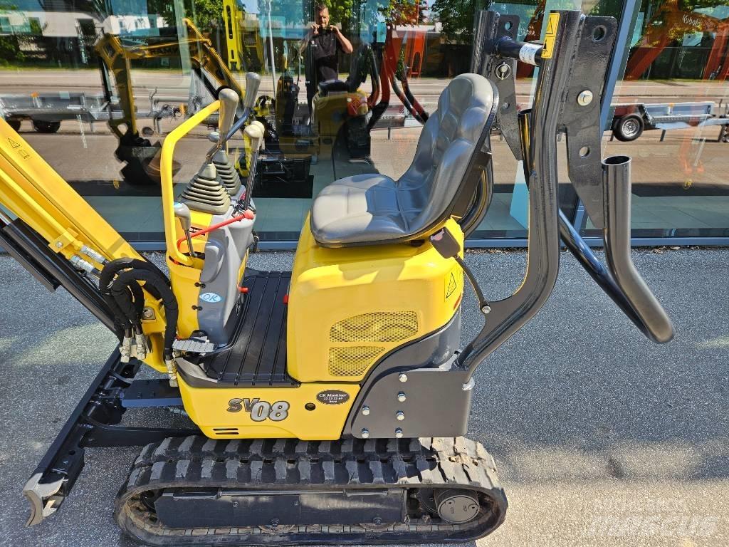 Yanmar SV 08 Minigravemaskiner