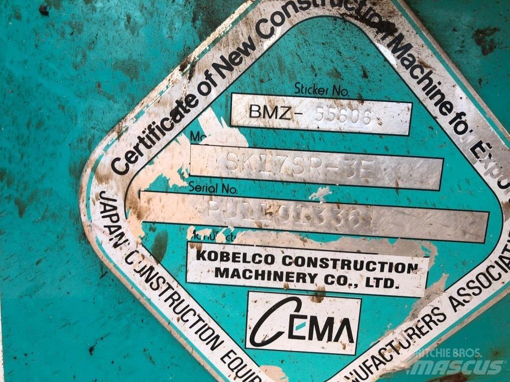 Kobelco SK 17 SR-5 Minigravemaskiner