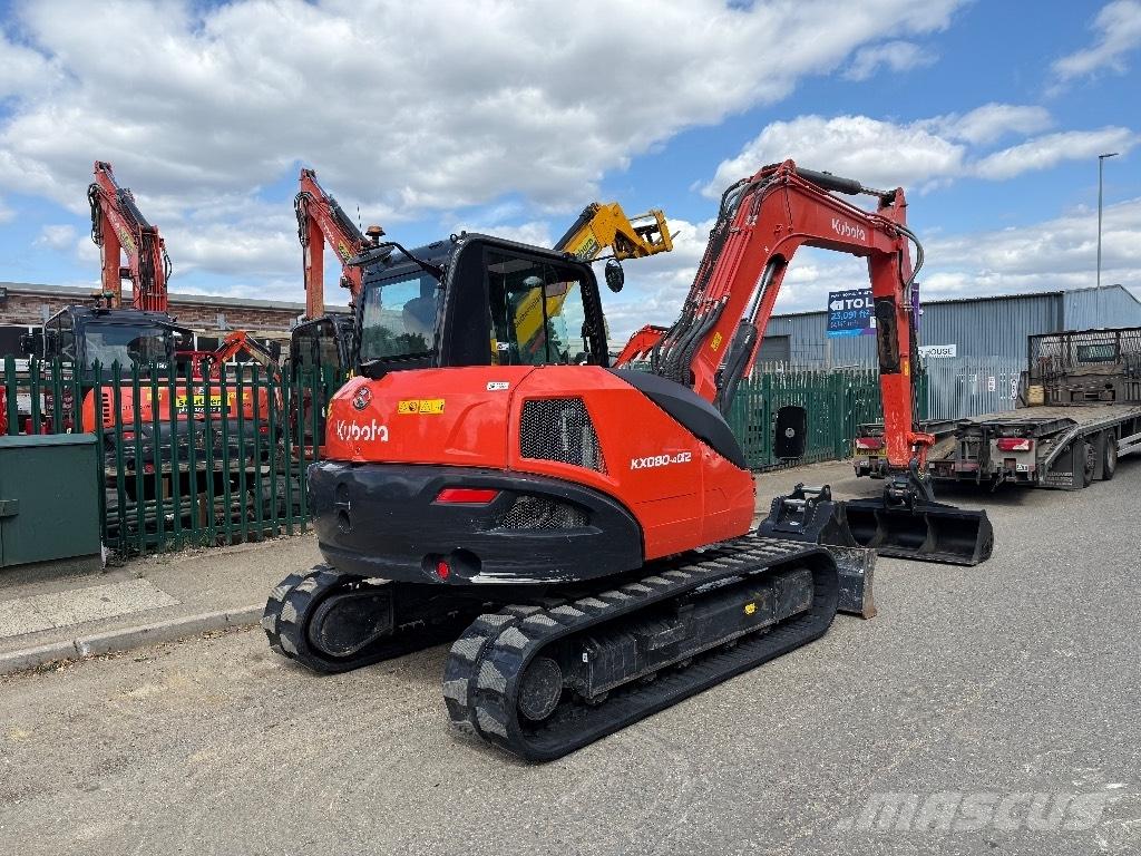 Kubota KX 080-4 Midi-gravemaskiner 7t - 12t