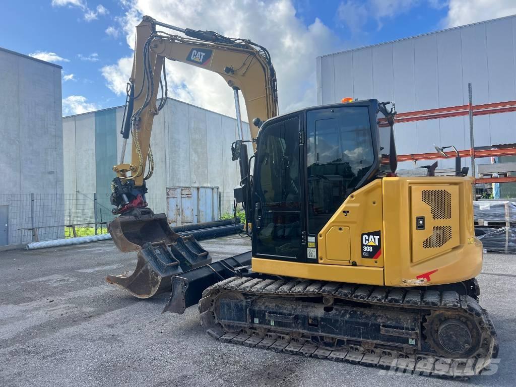 CAT 308 CR Midi-gravemaskiner 7t - 12t