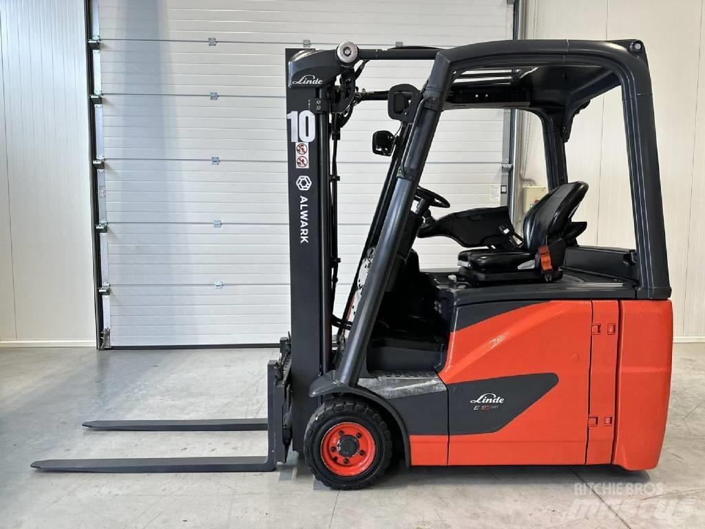 Linde E16H El gaffeltrucks