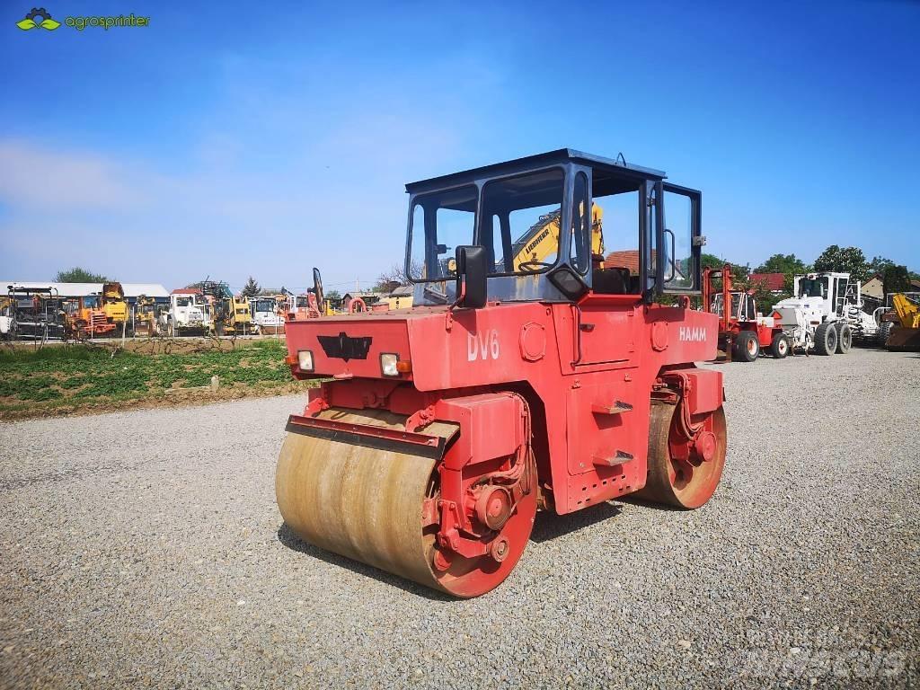 Hamm DV6 Tvilling tromle