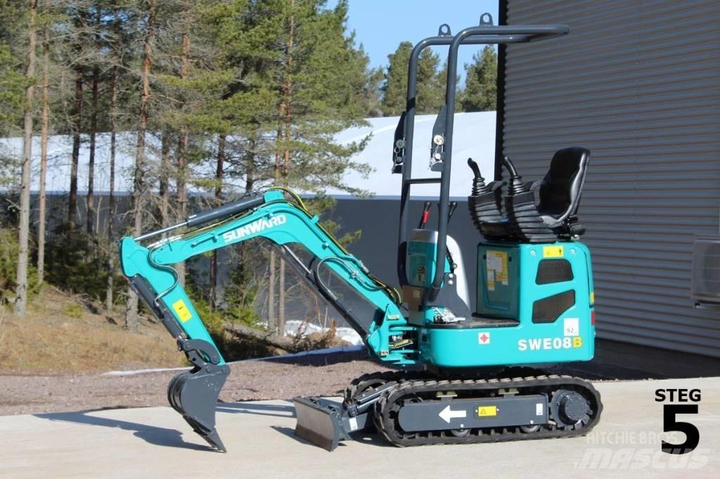 Sunward SWE 08 B Minigravemaskiner