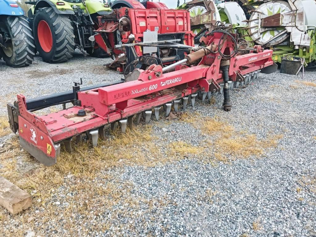 Feraboli XXL 600 Elektriske harver / jordfræsere